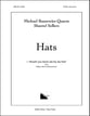 Hats SATB choral sheet music cover